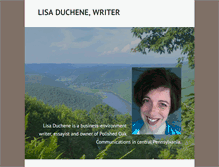 Tablet Screenshot of lisaduchene.com